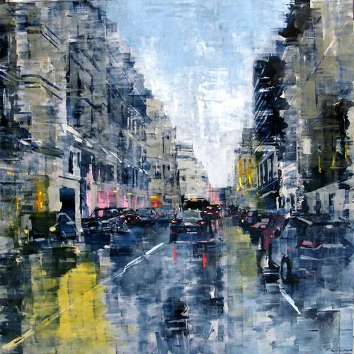 TABLEAU TOILE Art moderne GRANDE Toile mur Art Prints Times Square de